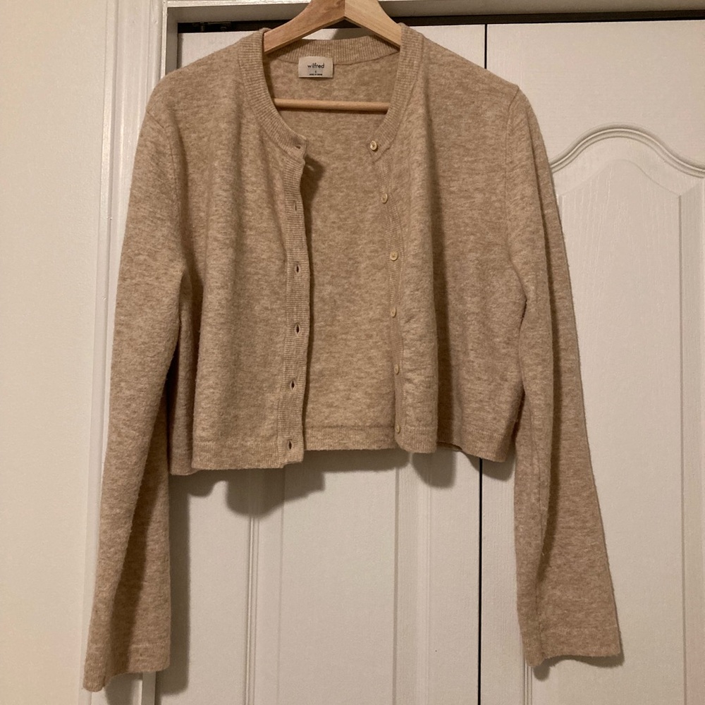 Aritzia Wilfred “Sicily” cardigan, size S